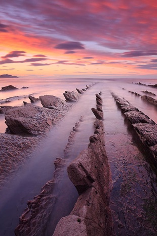Flysch formations in Zumaia (Gipuzkoa, Basque Country)